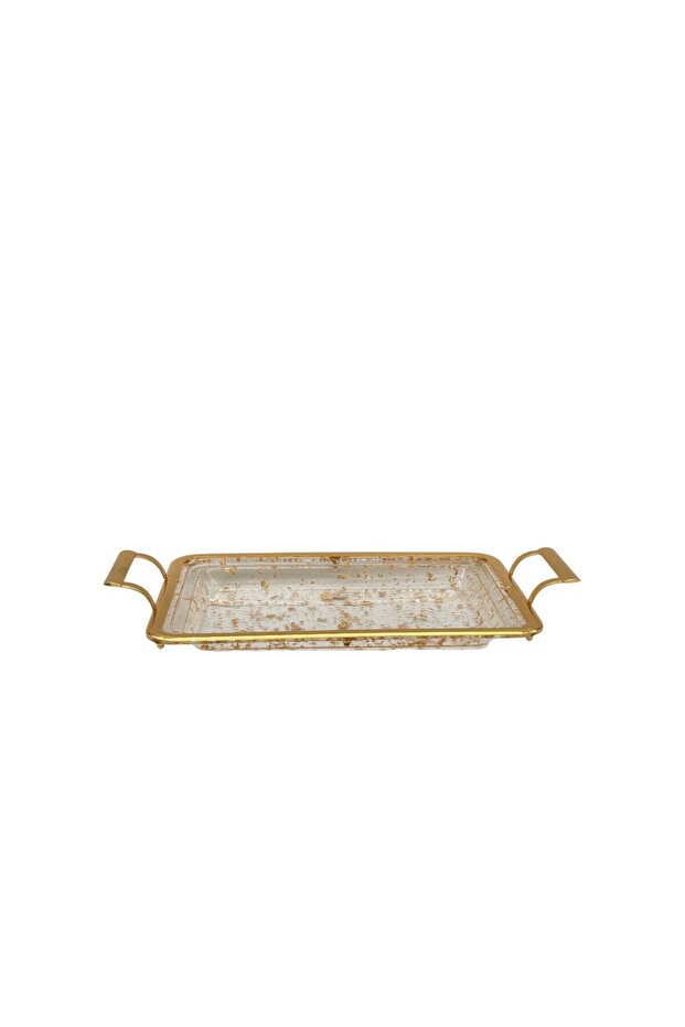 Rectangle Serving Tray 14 Inches – Practical Food & Drink Serving Tray for Home & Dining