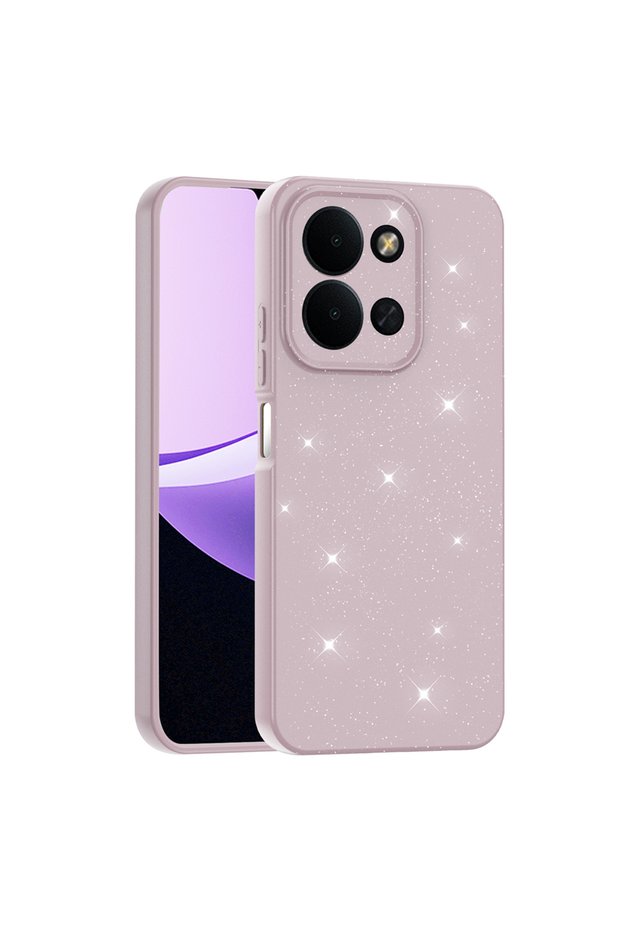 Xiaomi Redmi 15C Case Camera Protected Silvery Silicone Superior Protection