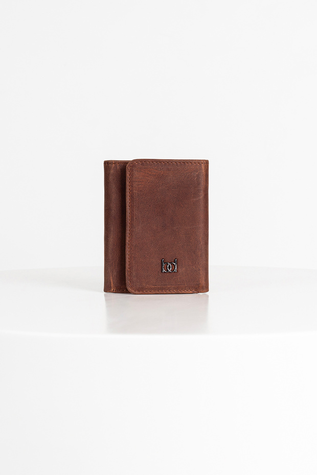 Ceska Leather Wallet Crazy Tan