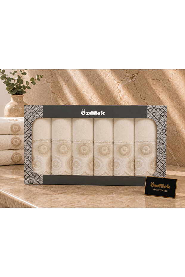Beyza 6-Piece Boxed Towel Set