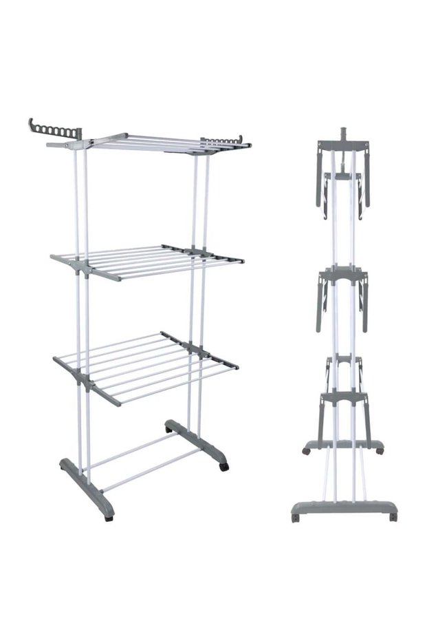 Foldable clothes dryer, 3 levels, Compact 105 cm