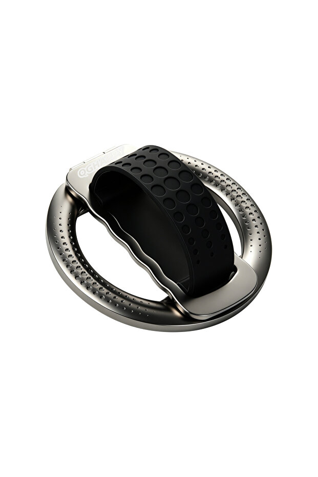YTDMEN black Magnetic Finger Ring Phone Holder Magsafe Silicone Strap Portable Stand for IPhone 17 1