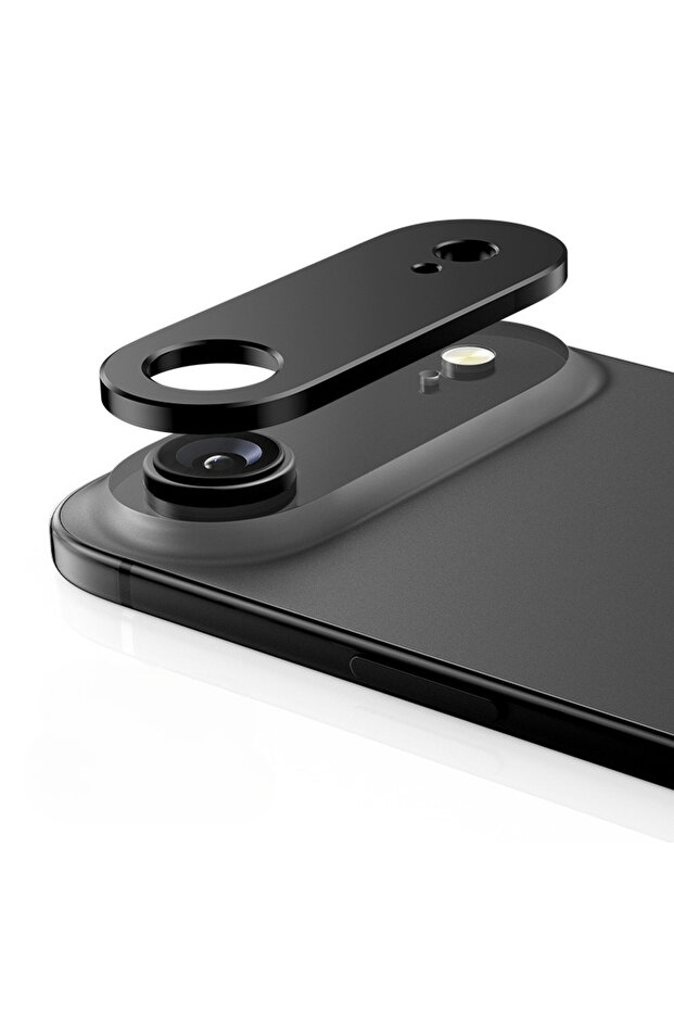 1 PCS For iPhone Air Black Aluminum Metal Rear Camera Lens Protector for iPhone 17 Pro Max 17Pro Air