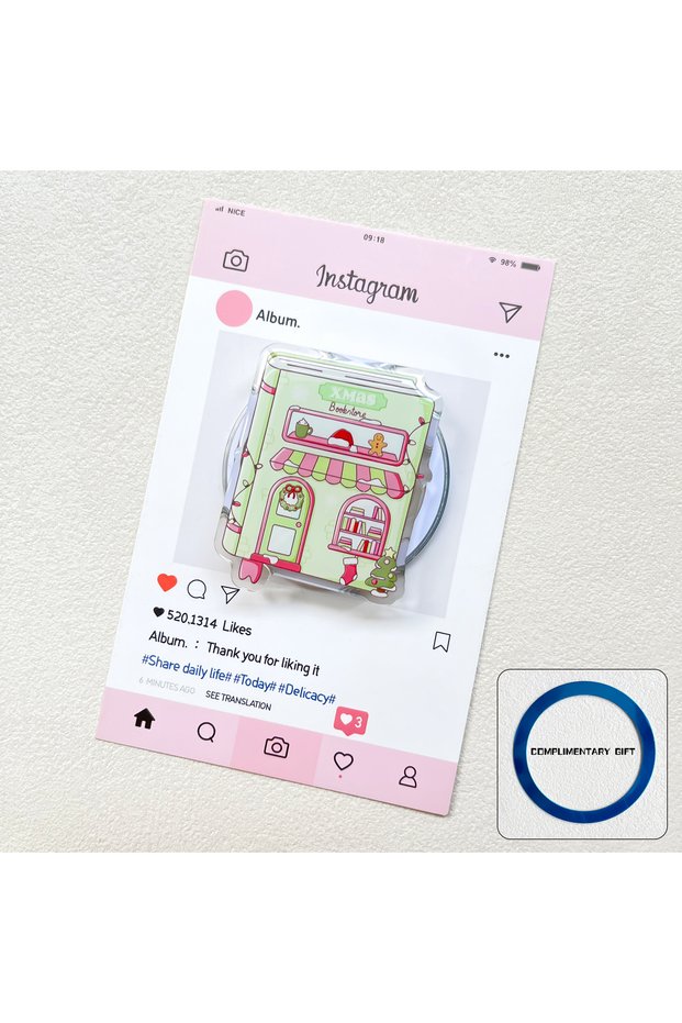 6 Kindle Bookish Magsafe Phone Grip Magnetic Kindle Holder Pink Kindle Accessories Bookish Merch Boo