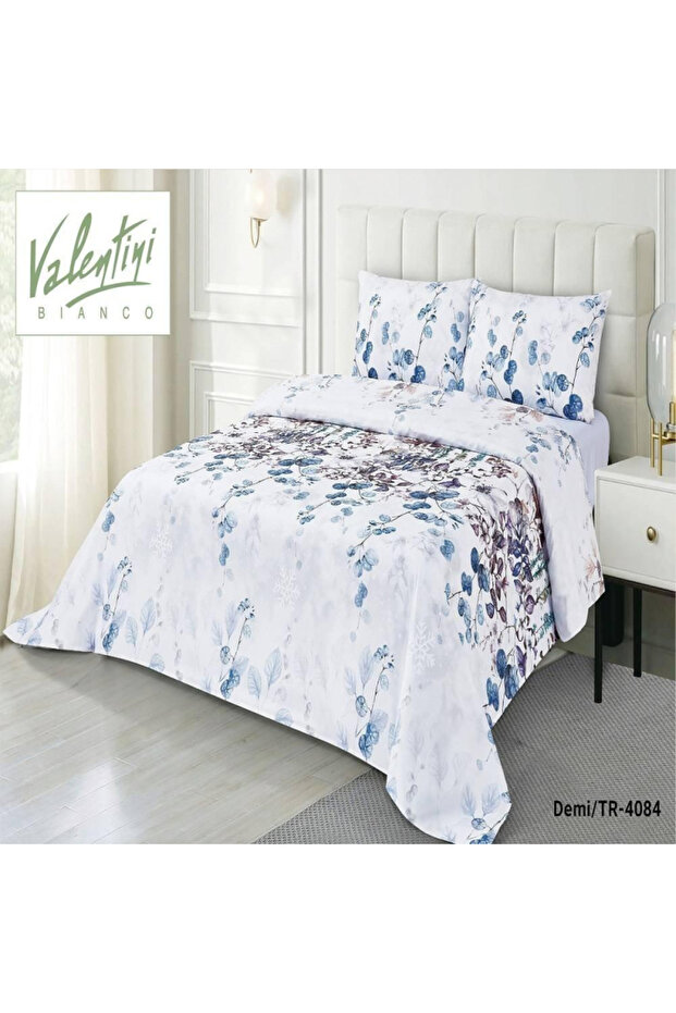 Valentini Jacquard Sheets - Tr-4085 - Nefren (4 Pieces)