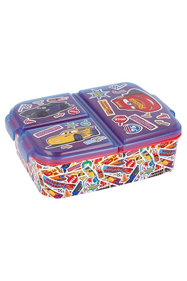 STOR MULTI COMPARTMENT LUNCH BOX CARS STICKERS