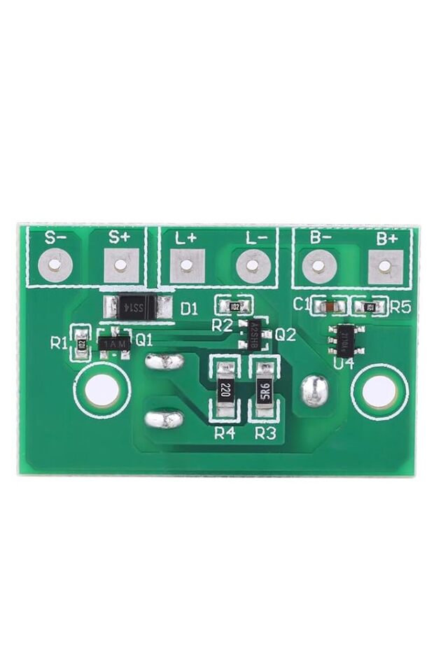 Solar Lawn Light Controller, Overcharge Protection, 3 Level Switch, for 3.7V Lithium Battery, Home Solar Landscape Lights