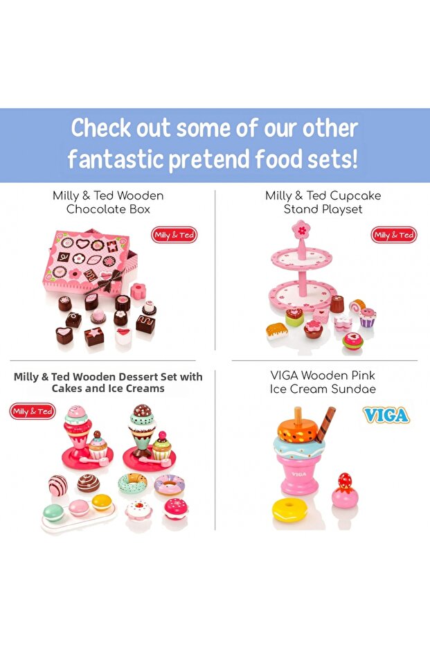 Pretend Play Flavored Macaron Food, Macaron, Set Of 8, 50807 - 6