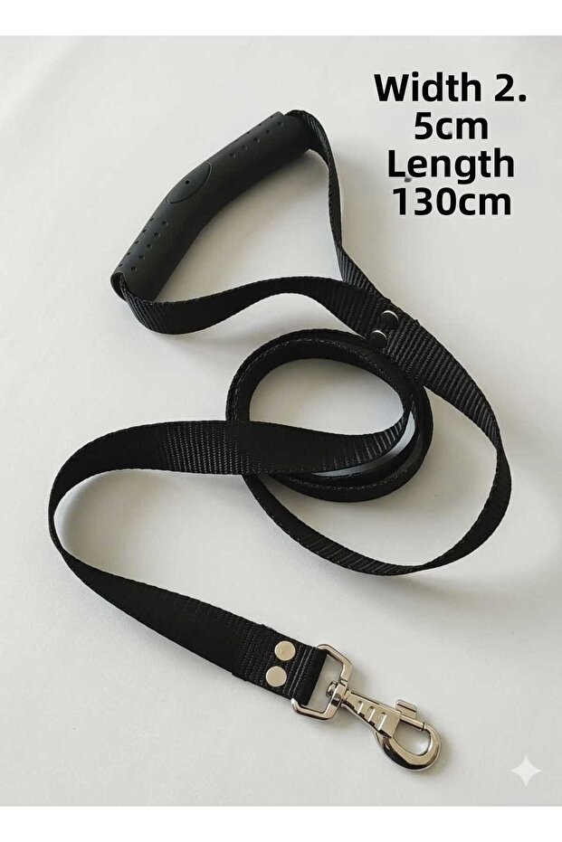 Dog Leash, Extension 130 Cm, Suitable for Medium and Large Breed Dogs, Dog Walking Leash, Dog Walking Strap, Leash Rope Walking Rope