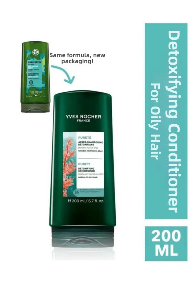Moringa Seed Extract and Agave Pure Detox Purifying Conditioner Oily Hair 200 ml