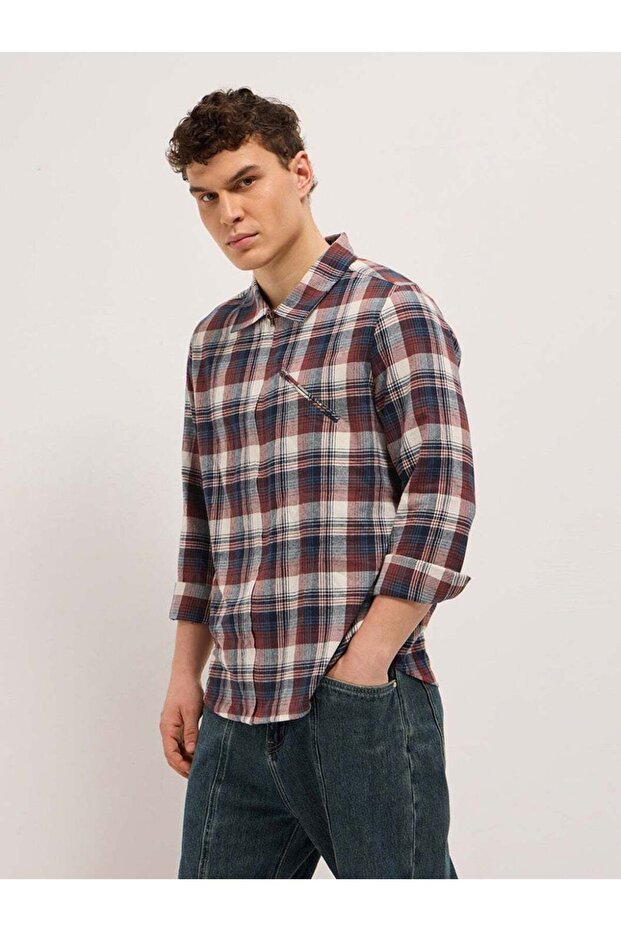 Men's Regular Fit Cotton Shirt Long Sleeves Casual & Formal Soft Fabric