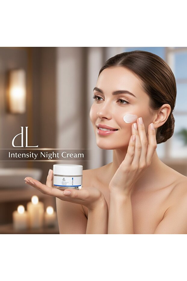 D Line Night Cream - Collagen Supported Cream for Skin Care, Regeneration Support and Integrity
