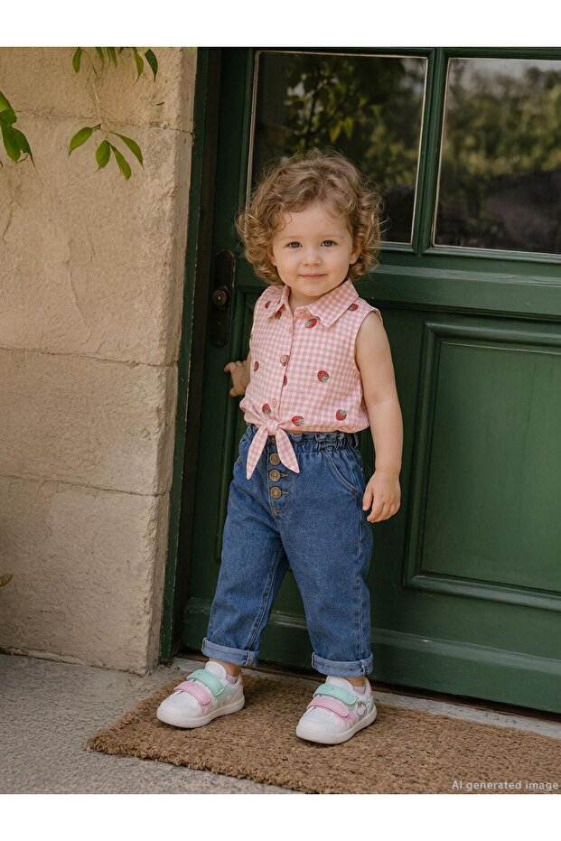 Double Leg Pants for 6-18 Months - Blue
