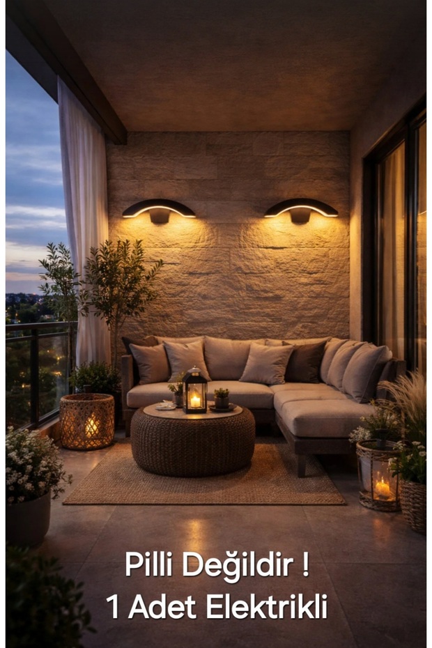 شمعدان LED على شكل نصف قمر مع مستشعر ديكوري / إضاءة جدارية / تصميم عصري