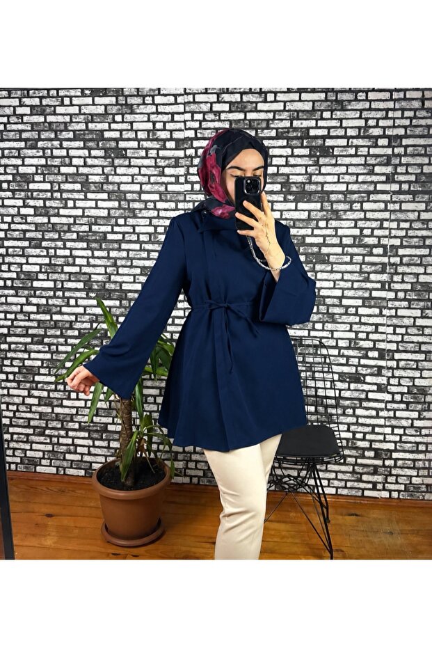 Dora Jacket with Tie-Up Detail, Standard Size