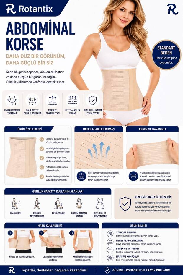 All-Match Postpartum Recovery Slimming Corset Abdominal Caeserian Corset Maternity Corset