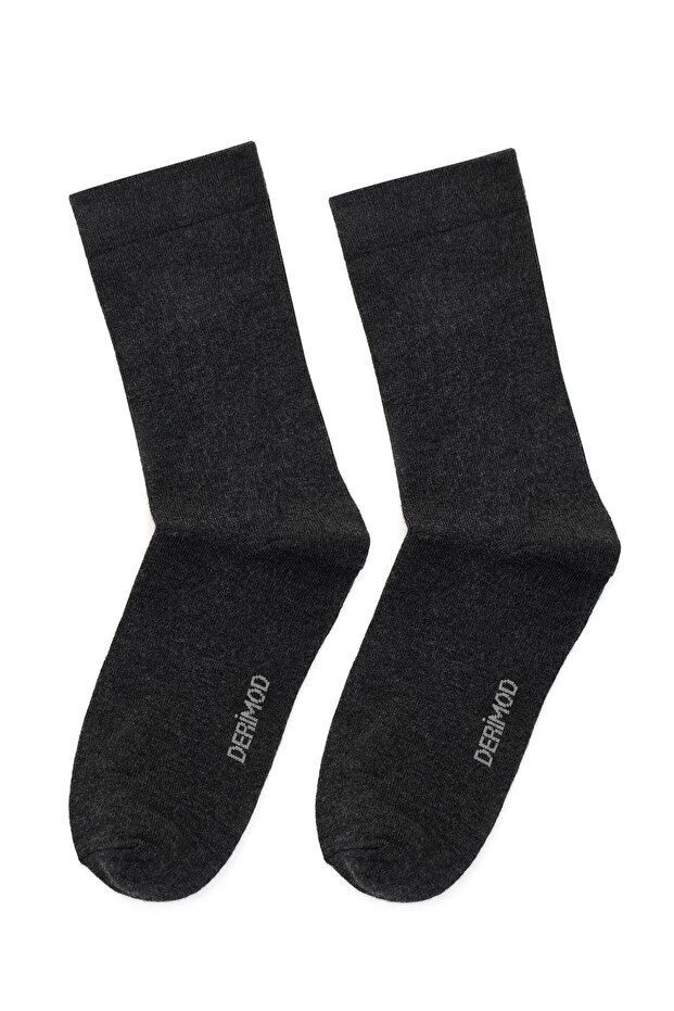 Erkek Antrasit Bambu Çorap 000A2C30106F - 1