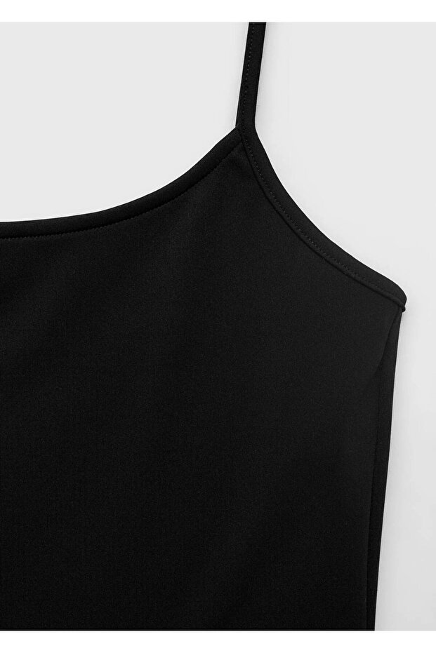 Bluse mit dünnen Trägern - 8