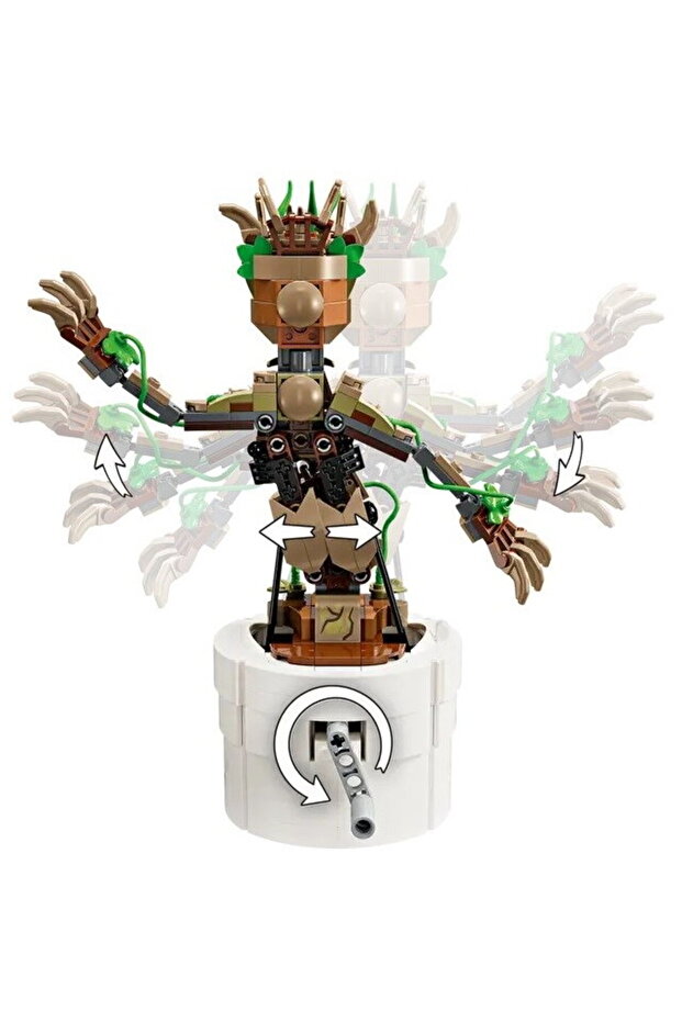 Marvel Dancing Groot 459 piese 10 ani+ - 5