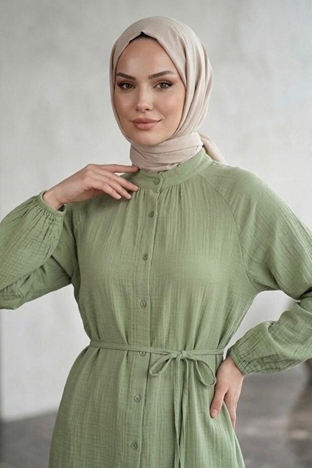 تونيك طويل - لون النعناع - 2