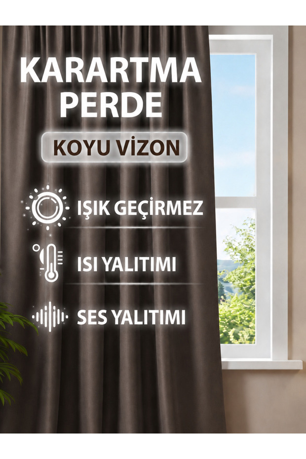 Blackout Lightproof Fon Curtain Coffee Stone Color Single Wing Plain 100% Blackout Sunshade Simple 140 X 260