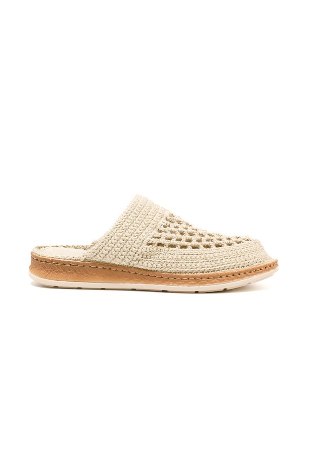 Women / Girls Slipper Bbs_Jmy Knitwear Slippers Cream