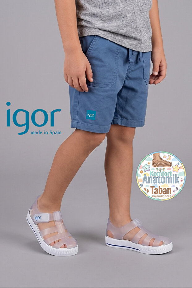 صندل فيلكرو للأطفال S10171 ستار
