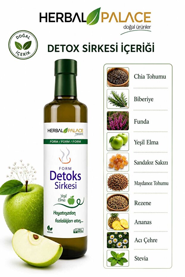 Detoks Sirkesi & %100 Geleneksel Fermente - 5
