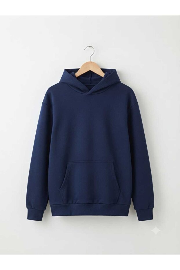 Women's and Men's 2-Thread Woven Fabric Oversize Sweatshirt