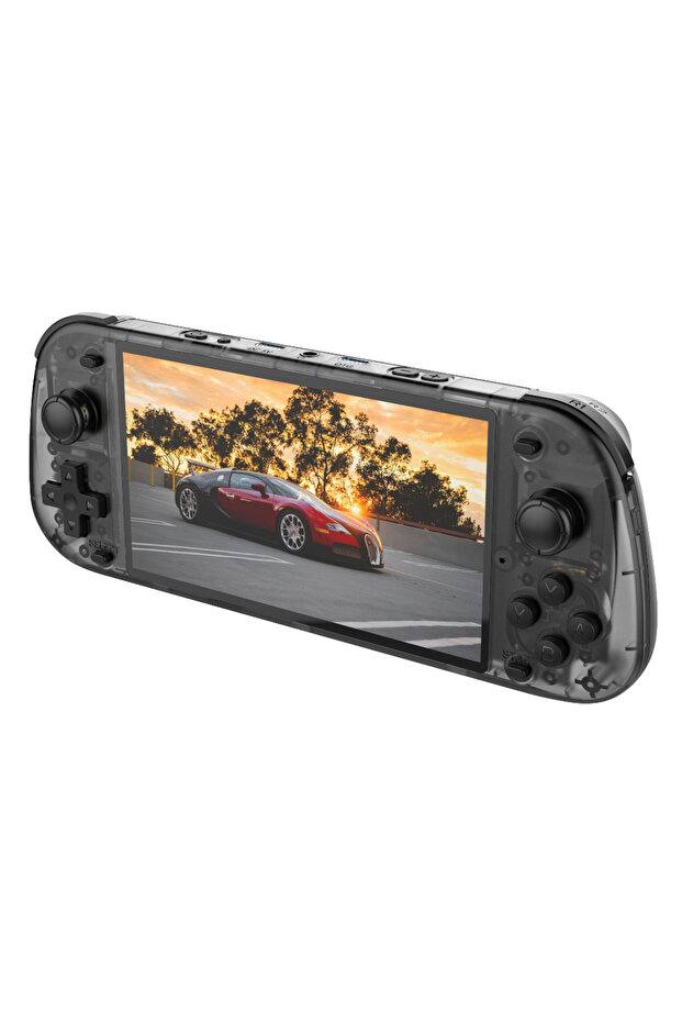 64G Black 5.1inch New R50S Retro Handheld Video Game Console 128G IPS Screen Two-player Wifi Online