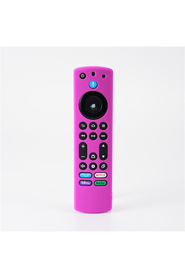 Purple Silicone Remote Case for 2023 Fire TV Stick 4K Max 2nd/Fire TV Omni Series/Fire TV 4-Series R