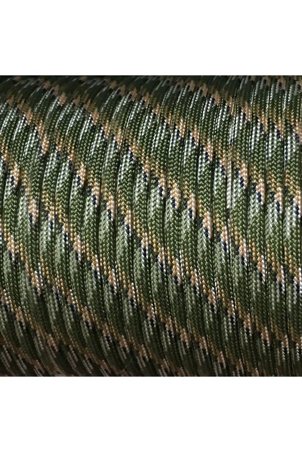 31M green camouflage 5/15/31/50M Military Paracord 7 Cores 4mm 550 Paracord Tactical Parachute Campi