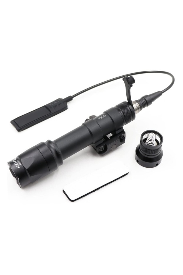 With Battery BK M600C M300A M600C Tactical LED Flashlight Weapon Scout Light Fit 20mm Picatinny Rail