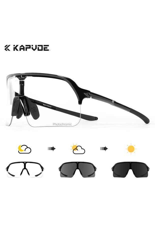 Photochromic-01 Photochromic Hiking Eyewear Sunglasses for Man Cycling Glasses Driving