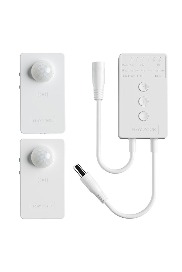 1to 2xMotion Sensor Wireless Motion Sensor Controller Kit PIR Sensor 12/24VDC RF Control LED Strip L - 1