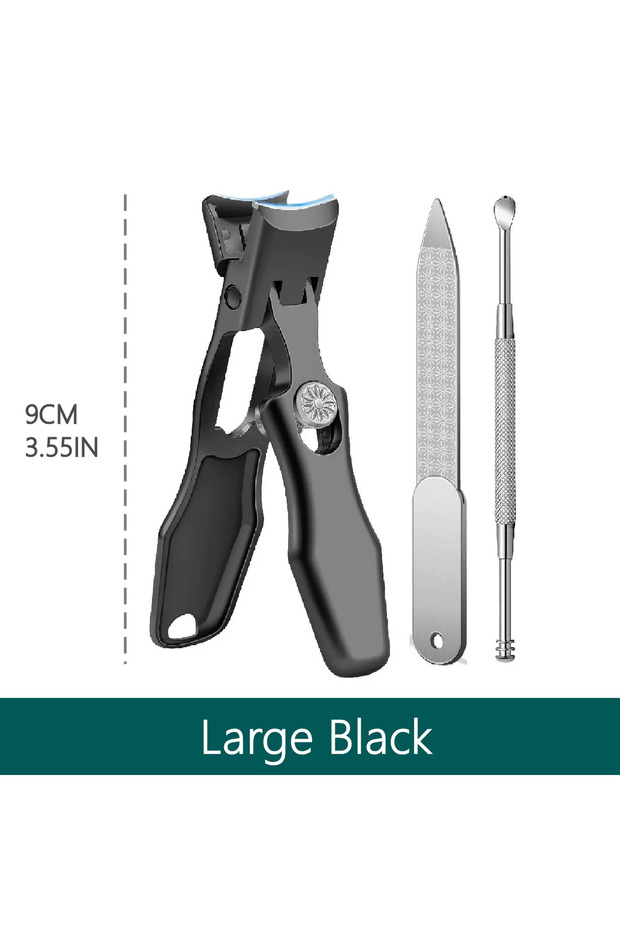 Economy Set Durable Clipper For Thick Nails, Nail Clipper, Stainless Steel, Wide Jaw, Sharp And Dura