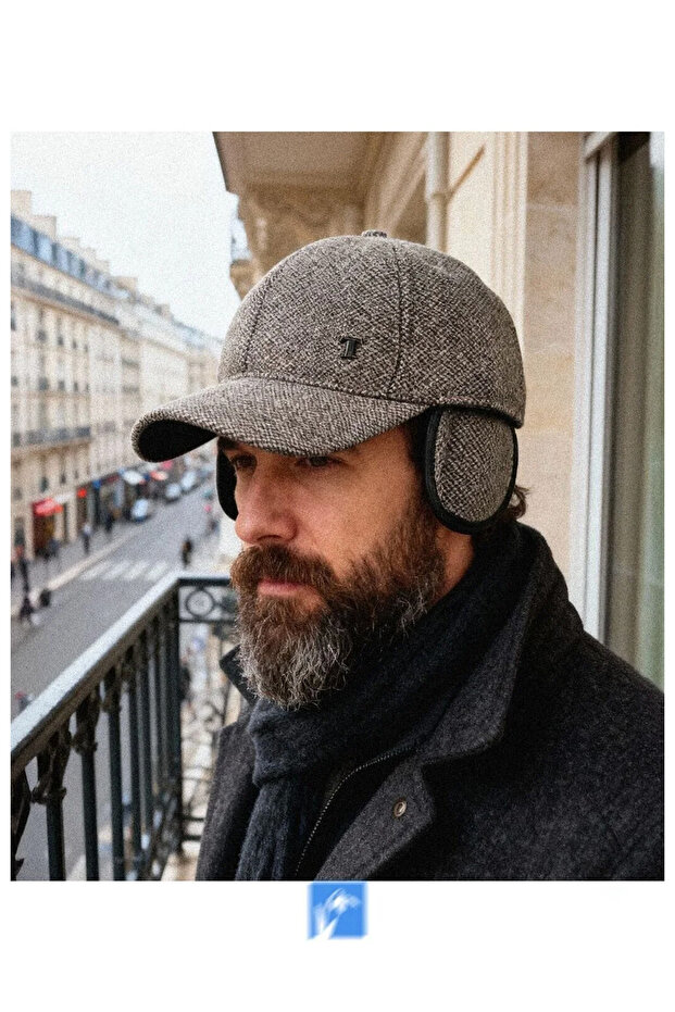 70% Cotton 30% Acrylic, Ear Flap, Soft Fleece Lined, Adjustable Buckle Hat