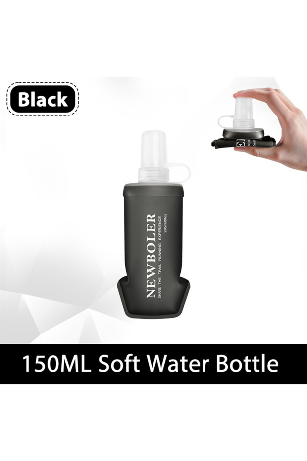 150ML 150/250/500ml Sport Water Bottle TPU Folding Soft Flask Drink Portable Water Bottle Running Hi