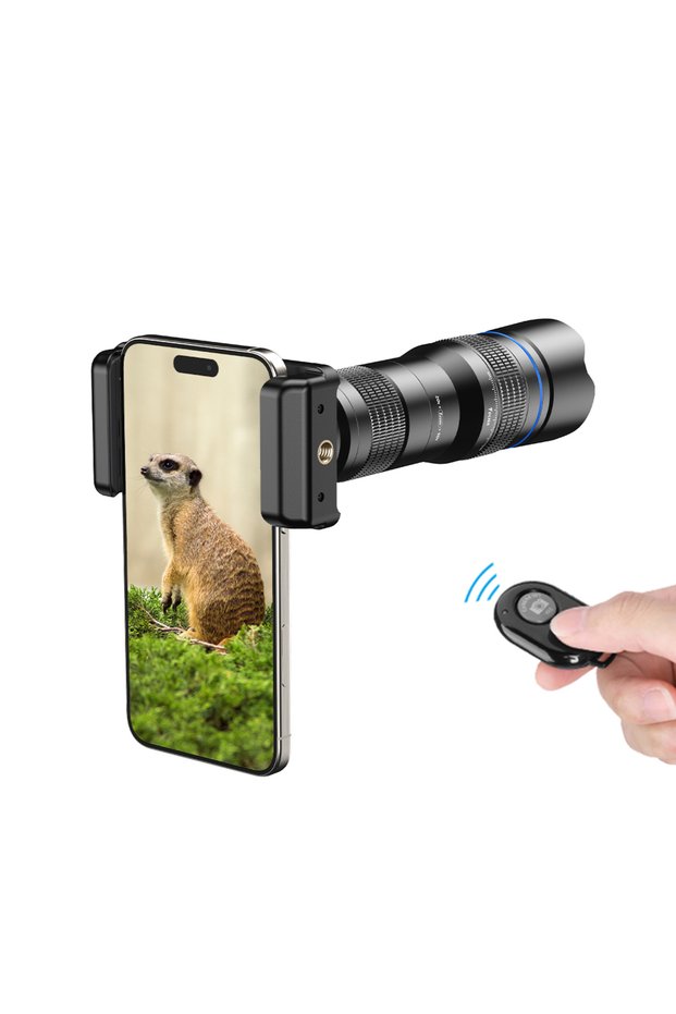 with remote APEXEL New Upgraded Optional HD 20x-40x Zoom Telescope Telephoto Lens Camera Phone Lens