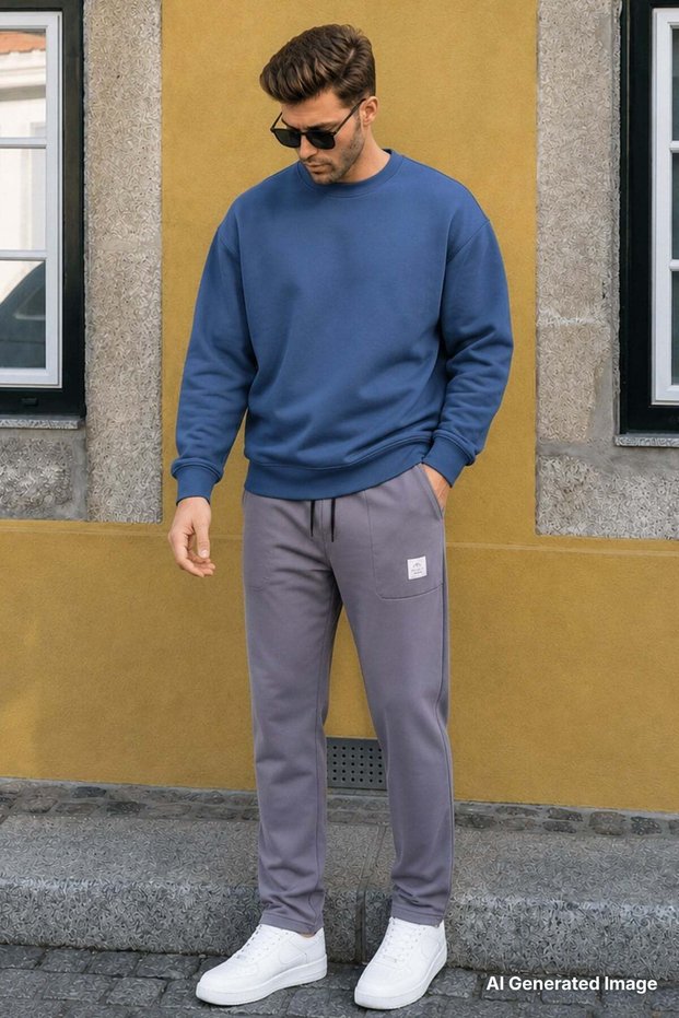 Smoked Men's Basic Sweatpants 6536