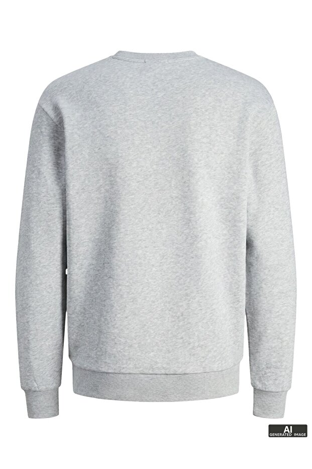 Sweatshirt mit Rundhalsausschnitt - 3