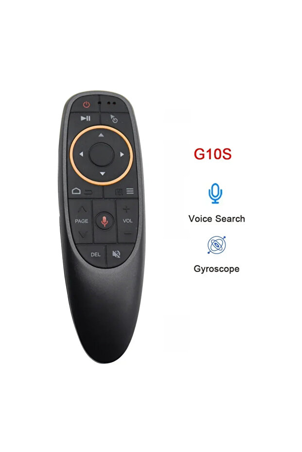 جهاز تحكم عن بعد صوتي G10S G10S PRO BT 2.4G مع ماوس هوائي لاسلكي BT5.0 جيروسكوب جهاز تحكم عن بعد ذكي خلفي