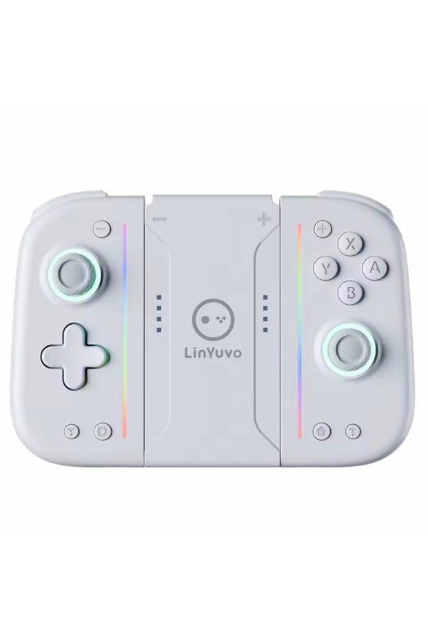 white gray Gamepad Control For Nintendo Switch & OLED & Lite iPhone IOS Android PC Wireless Bluetoot