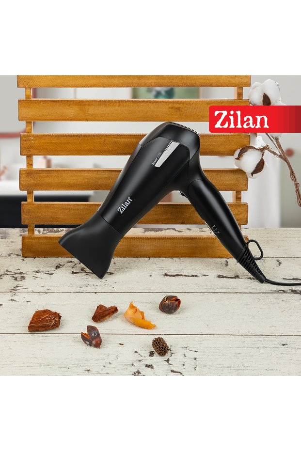 Fén ZLN9396, 2000 W, 2 rychlosti, 2 teploty, černá