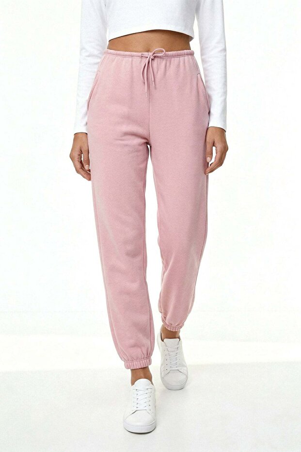 Cotton Relaxed Jogger Pants