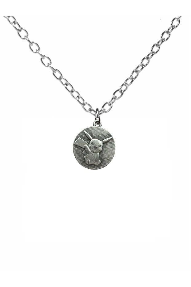 Pokemon Necklace with Pikachu Figure 60 cm Chain | Pikachu Themed Unisex Jewelry
