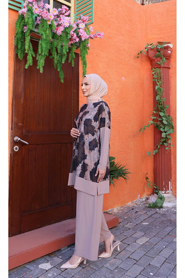 Set Sandy cu model batik - 2