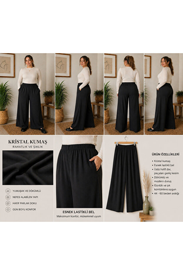 Casual Style Crystal Fabric Women's Trousers