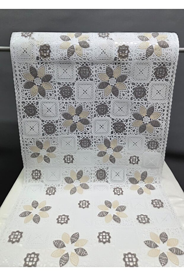 50 cm Pvc Wardrobe Shelf Cover Lace Look Non-Slip Closet Interior Cover