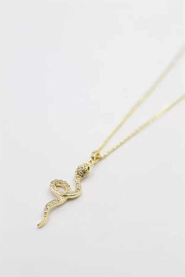 Xuping snake necklace - gold